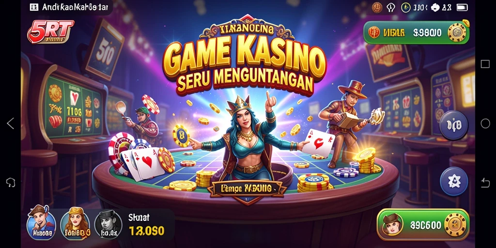 Gameplay 5RT yang menegangkan dan menarik perhatian.