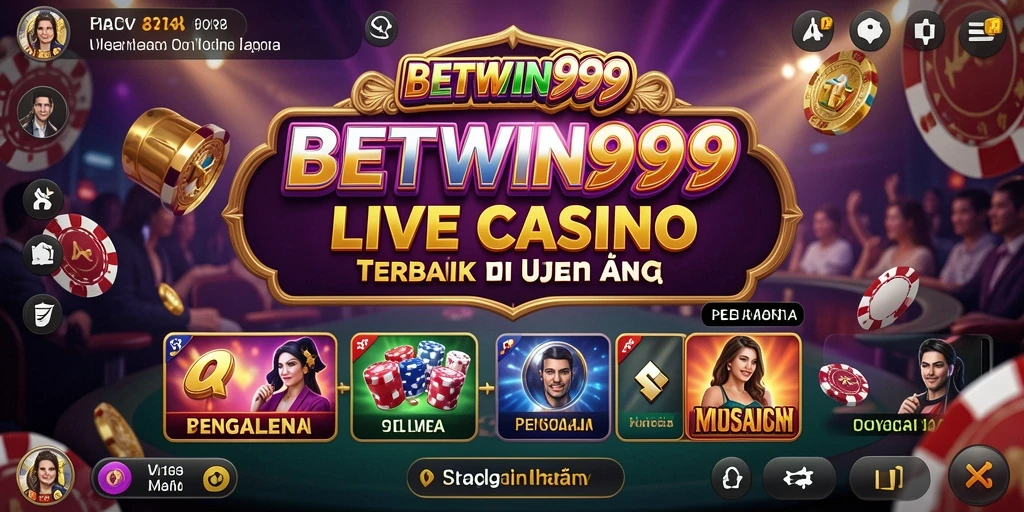 Screenshot gameplay Live Casino BETWIN999 yang mendebarkan.