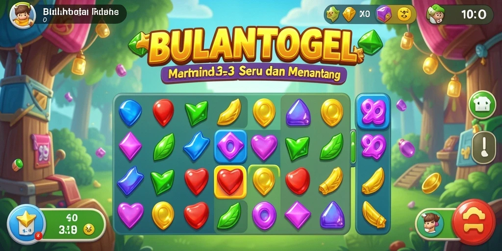 Tangkapan layar dari gameplay seru BULANTOGEL.
