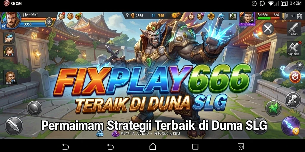 Screenshot menunjukkan aksi mendebarkan dalam game strategi FIXPLAY666.