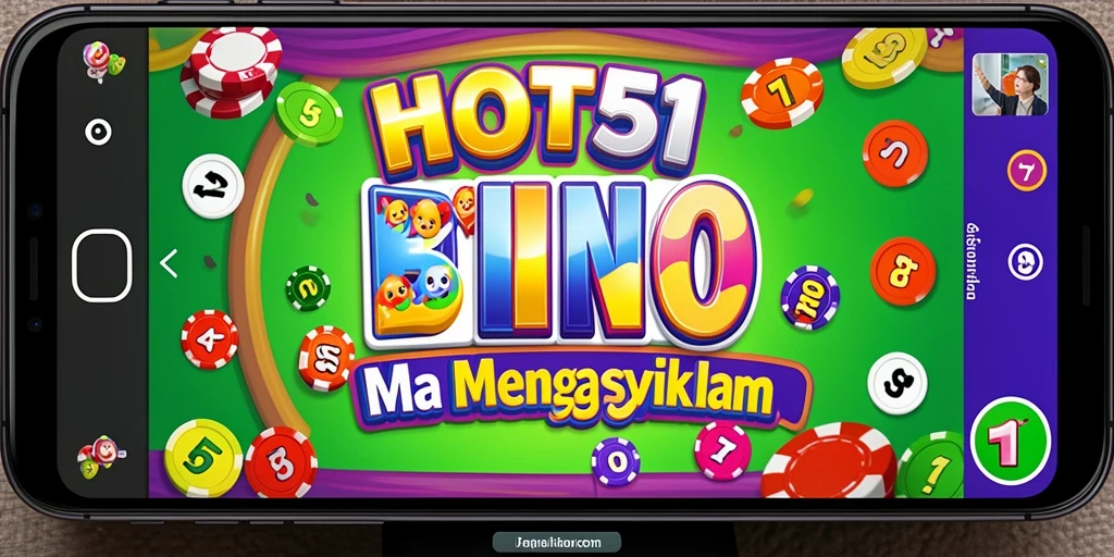 Tampilan gameplay seru dari HOT51 yang penuh keseruan Bingo.