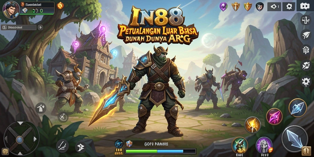 Gameplay mendebarkan dalam dunia fantasi ARPG.