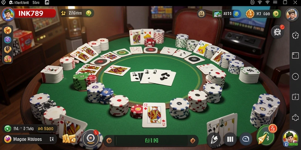 Tampilan gameplay seru dengan fitur interaktif di INK789.