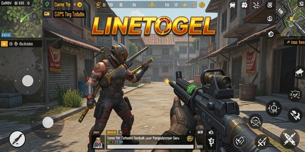 Tangkapan layar dari gameplay seru LINETOGEL.