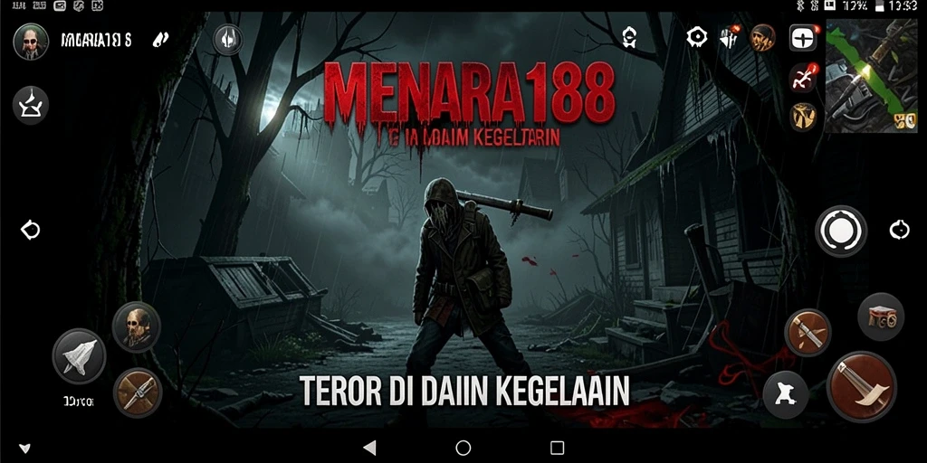 Tampilan menyeramkan dari gameplay MENARA188 yang mencekam.
