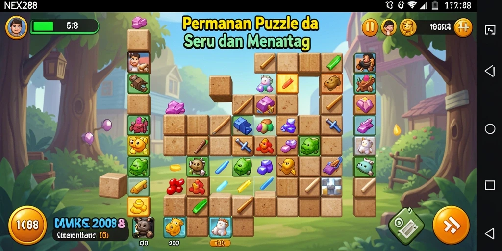 Tampilan gameplay NEX288 yang menarik dan menantang.