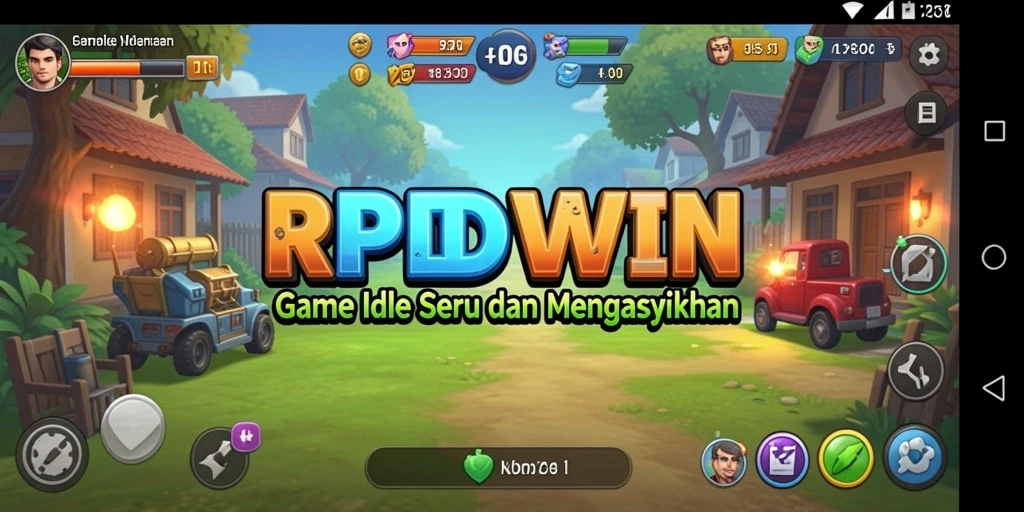 Tampilan gameplay menarik dan interaktif dari RPIDWIN.