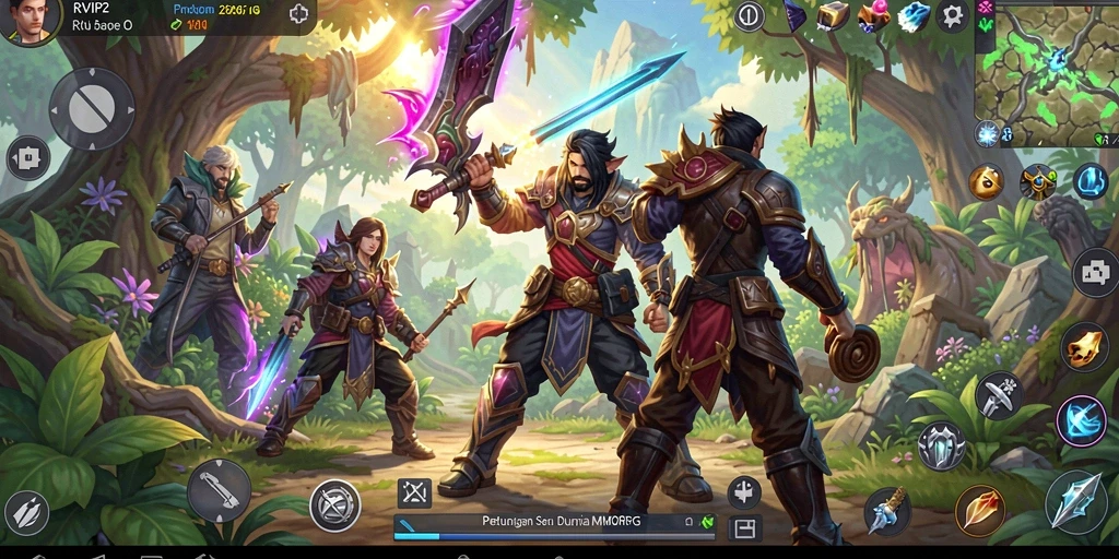 Tampilan gameplay RVIP2 yang mengasyikkan dan interaktif.