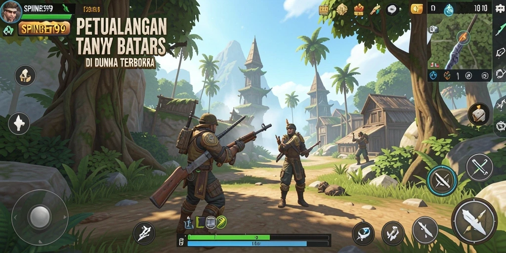 Gameplay SPINBET99 yang menampilkan eksplorasi dunia terbuka yang mendebarkan.