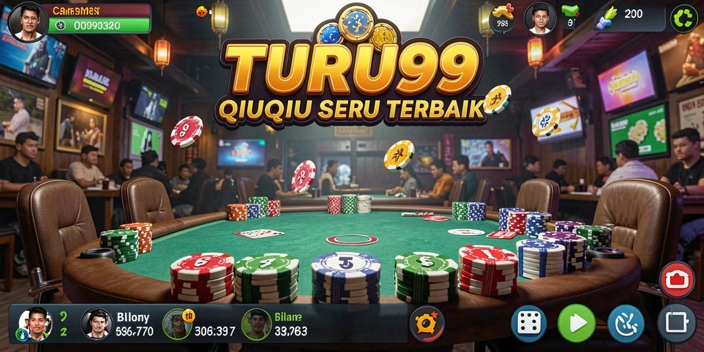 Gameplay TURU99 yang seru dan menegangkan dalam QiuQiu.