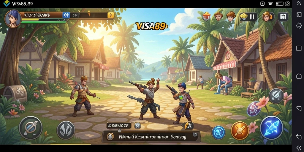 Tampilan menarik gameplay VISA89 yang membuat ketagihan.