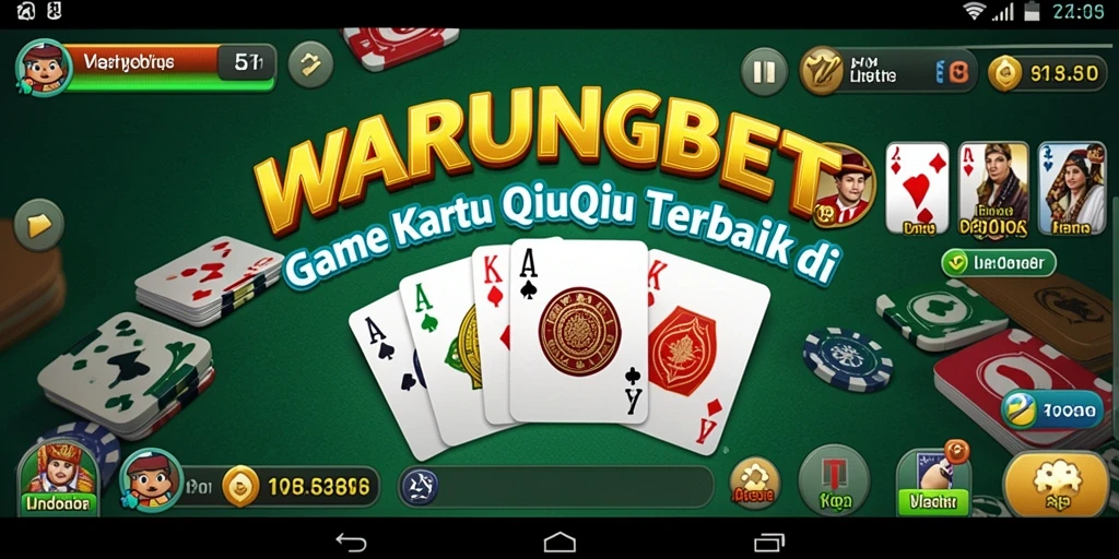 Tampilan gameplay QiuQiu yang menegangkan di WARUNGBET.