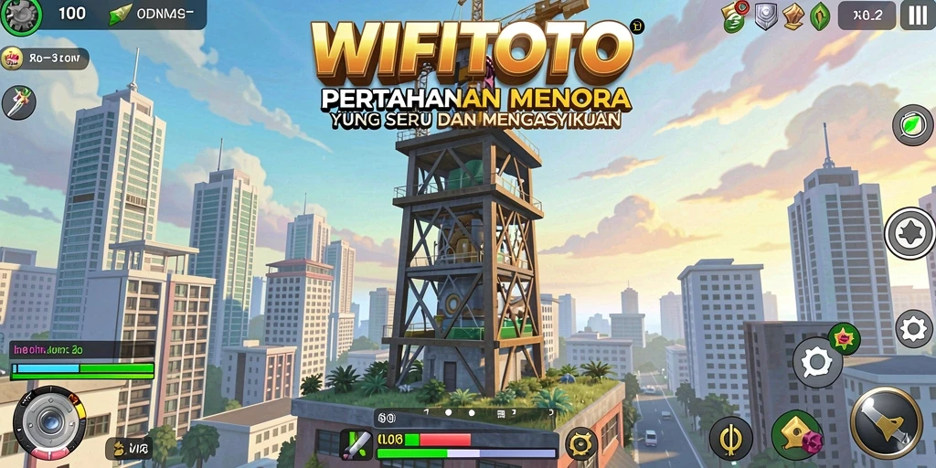 Tangkapan layar gameplay seru dari WIFITOTO menunjukkan pertahanan yang mendebarkan.