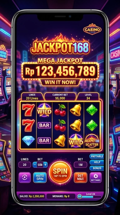 Screenshot fitur unggulan dari jackpot168 yang memudahkan navigasi pengguna.